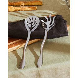 Alessi- Cubiertos para ensalada, coleccion Mediterraneo