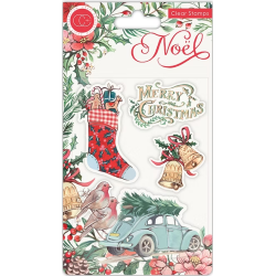 Craft Consortitum- Sellos de Navidad Festividade Kit II