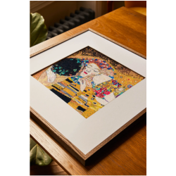 El Beso de Gustav Klimt Kit punto de cruz Avanzado